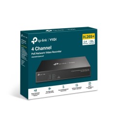 VIGI NVR1004H-4P V1 Standalone NVR - Reliable 4-Channel Network Video Recorder for Enhanced Security Solutions